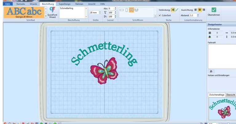 pisava pfaff software