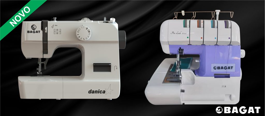 Overlock BAGAT Pro Lock 1000 in šivalni stroj BAGAT Danica 3 bagat DANICA OVERLOCK