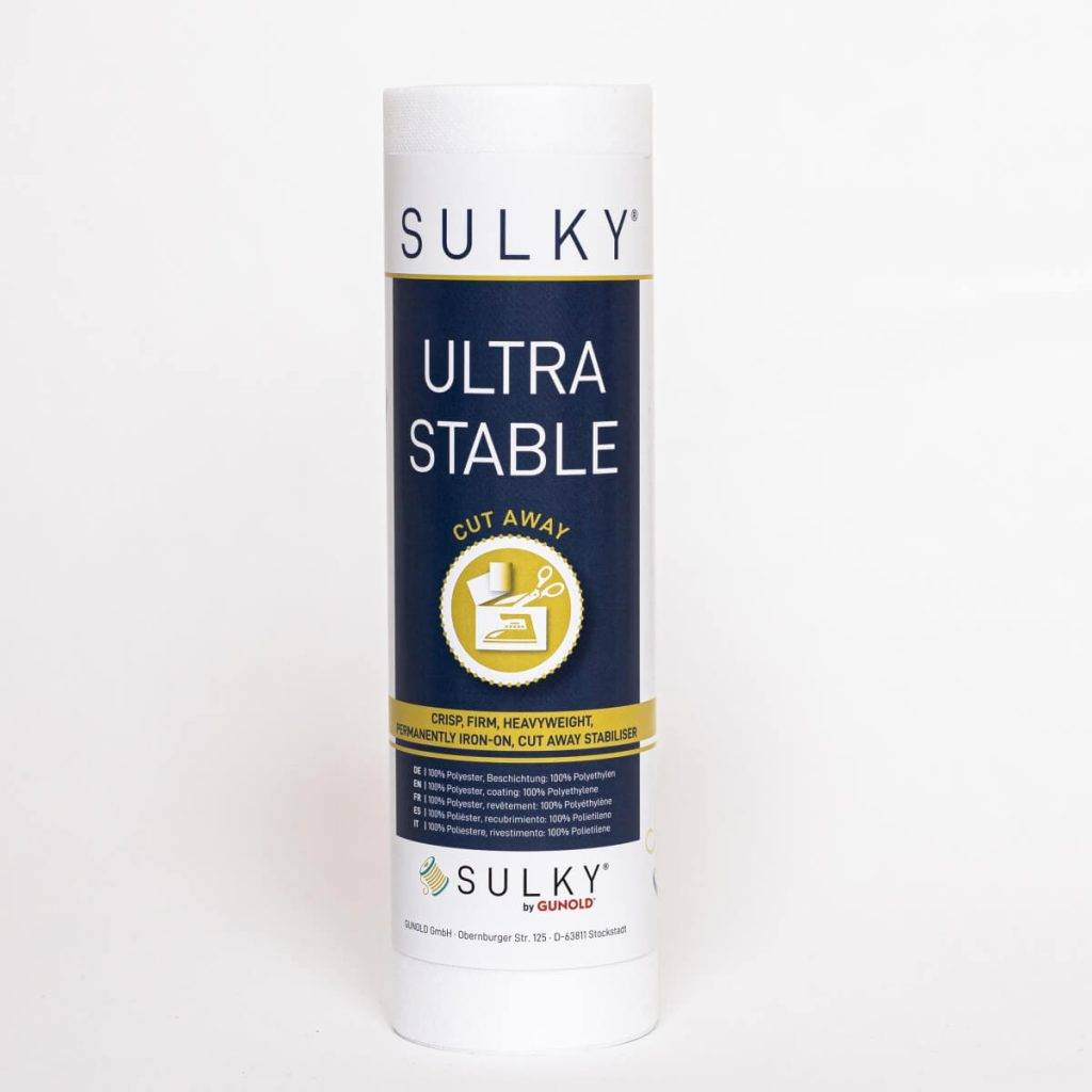 Sulky ultra stable bela 25cmx5m